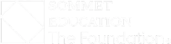 Logo Sommet Education Foundation - white